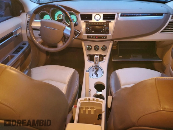 2007 Chrysler Sebring Limited with VIN 1C3LC66K67N530524, listed as a Copart auction lot 83888044 with 145,219 mi miles and Salvage title. Bid and sale history available at DreamBid. Image 8.