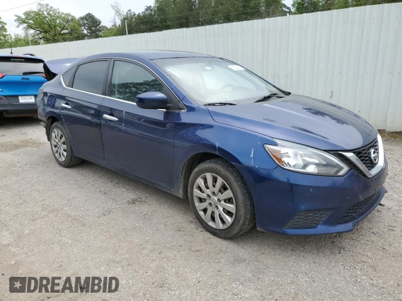 2019 Nissan Sentra SV with VIN 3N1AB7AP8KY241643, listed as a Copart auction lot 50524645 with 129,573 mi miles and Salvage Title. Bid and sale history available at DreamBid. Image 4.