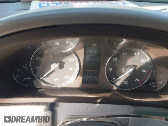 2005 Mercedes-Benz C 320 с VIN WDBRF64JX5F565631, выставлен на аукционе IAAI как лот 41416724 с пробегом 154 981 миль миль и . История ставок и продаж доступна на DreamBid. Изображение 7.