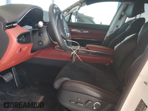 2022 Genesis GV70 Sport z VIN KMUMCDTC7NU038800, wystawiony jako Copart lot #71394474 z przebiegiem 40 933 mil mil oraz Szkoda całkowita • Salvage title. Historia ofert i sprzedaży dostępna na DreamBid. Obrazek 7.