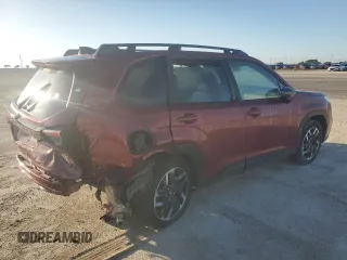 2025 Subaru Forester Limited z VIN JF2SLDRC5SH489571, wystawiony jako Copart lot #56258755 z przebiegiem 226 mil mil oraz Szkoda całkowita • Salvage title. Historia ofert i sprzedaży dostępna na DreamBid. Obrazek 3.