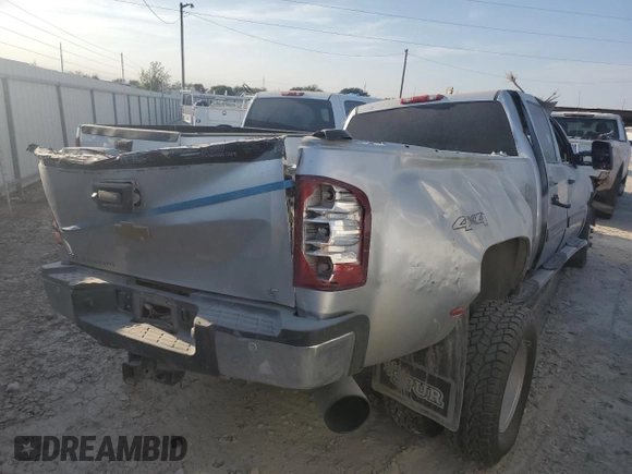 2012 Chevrolet Silverado 3500HD LT with VIN 1GC4K0C89CF219697, listed as a Copart auction lot 72002704 with 0 mi miles and Salvage Title. Bid and sale history available at carsss.com. Image 3.
