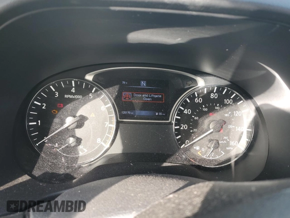 2016 Nissan Pathfinder SV with VIN 5N1AR2MN6GC645865, listed as a Copart auction lot 49036805 with 120,170 mi miles and Salvage Title. Bid and sale history available at carsss.com. Image 9.