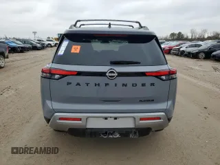 2024 Nissan Pathfinder Platinum with VIN 5N1DR3DG0RC274130, listed as a Copart auction lot 87738855 with 0 mi miles and Non Repairable. Bid and sale history available at carsss.com. Image 6.