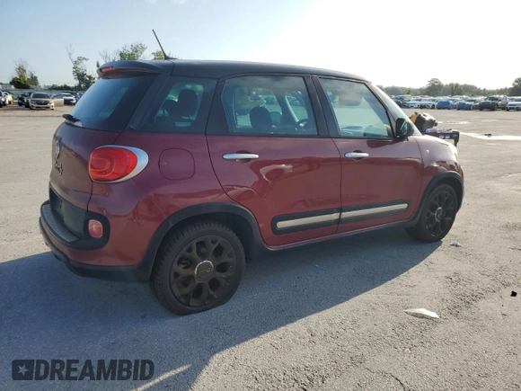 2016 FIAT 500L Trekking z VIN ZFBCFADH8GZ037307, wystawiony jako Copart lot #63747795 z przebiegiem 87 680 mil mil oraz Nie do naprawy • Non repairable. Historia ofert i sprzedaży dostępna na DreamBid. Obrazek 3.
