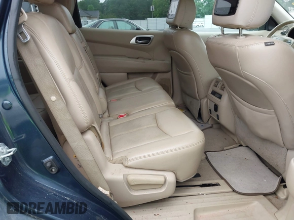 2014 Nissan Pathfinder Platinum with VIN 5N1AR2MM2EC605206, listed as a IAAI auction lot 42367312 with 136,820 mi miles and . Bid and sale history available at DreamBid. Image 8.