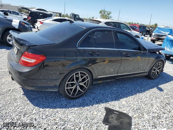 2014 Mercedes-Benz C-Class C 250 Sport with VIN WDDGF4HB1EA953348, listed as a Copart auction lot 48879905 with 121,840 mi miles and Salvage Title. Bid and sale history available at carsss.com. Image 3.