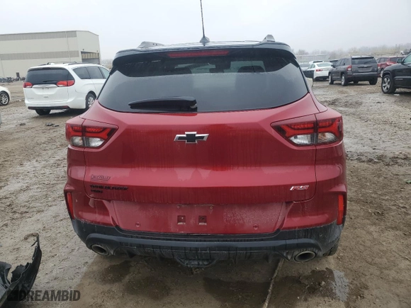 2021 Chevrolet TrailBlazer RS with VIN KL79MUSL8MB099751, listed as a Copart auction lot 44063515 with 50,455 mi miles and Salvage Title. Bid and sale history available at carsss.com. Image 6.