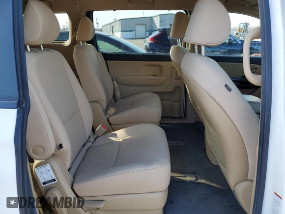 2016 Kia Sedona LX with VIN KNDMB5C19G6191180, listed as a Copart auction lot 51495165 with 119,778 mi miles and Salvage Title. Bid and sale history available at carsss.com. Image 11.