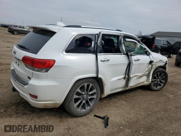 2017 Jeep Grand Cherokee Overland with VIN 1C4RJFCG1HC608250, listed as a Copart auction lot 54299695 with 48,310 mi miles and Clean Title. Bid and sale history available at carsss.com. Image 3.