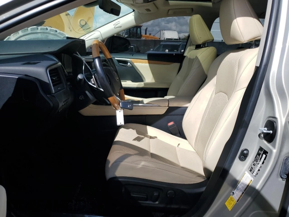 2021 Lexus RX 350L with VIN JTJHZKEA1M2021209, listed as a Copart auction lot 73061194 with 16,501 mi miles and Non repairable. Bid and sale history available at DreamBid. Image 7.