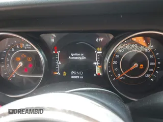 2020 Jeep Gladiator Overland with VIN 1C6HJTFG8LL176164, listed as a IAAI auction lot 42482369 with 80,009 mi miles and . Bid and sale history available at DreamBid. Image 7.