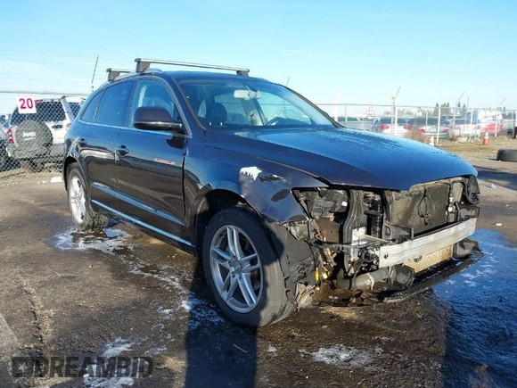 2016 Audi Q5 Premium Plus with VIN WA1L2AFP8GA103148, listed as a IAAI auction lot 41544534 with 57,389 mi miles. Bid and sale history available at carsss.com. Image 1.