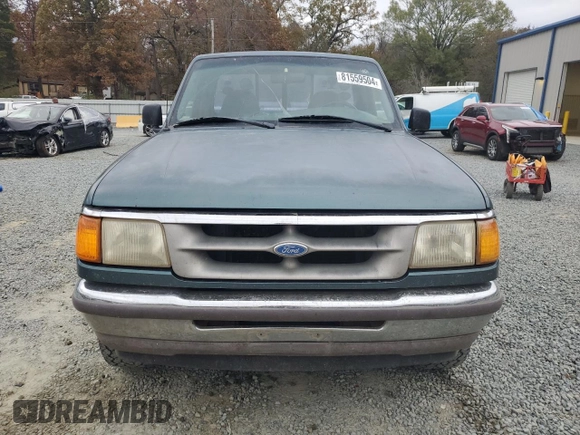 1997 Ford Ranger XLT with VIN 1FTCR11X2VTA87152, listed as a Copart auction lot 81559504 with 261,925 mi miles and Salvage title. Bid and sale history available at DreamBid. Image 5.