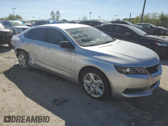 2017 Chevrolet Impala LS with VIN 2G11Z5S38H9110089, listed as a Copart auction lot 74040654 with Not Provided miles and Salvage Title. Bid and sale history available at DreamBid. Image 4.