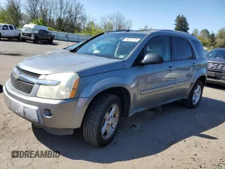 2005 Chevrolet Equinox LT z VIN 2CNDL63FX56043542, wystawiony jako Copart lot #54057175 z przebiegiem 196 682 mil mil oraz Szkoda całkowita • Salvage title. Historia ofert i sprzedaży dostępna na DreamBid. Obrazek 1.