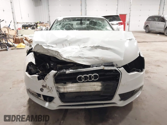 2015 Audi A5 Premium with VIN WAUCFAFR8FA028720, listed as a IAAI auction lot 39410245 with 68,002 mi miles. Bid and sale history available at carsss.com. Image 13.