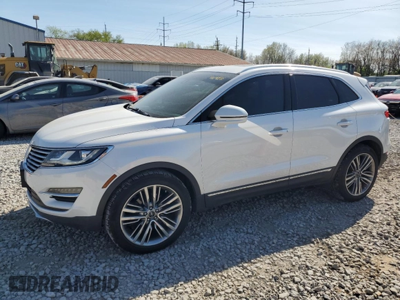 2016 Lincoln MKC Reserve with VIN 5LMTJ3DH6GUJ08257, listed as a Copart auction lot 54090035 with 76,298 mi miles and Salvage title. Bid and sale history available at DreamBid. Image 1.