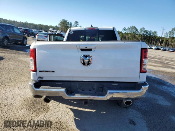 2022 Ram 1500 Lone Star with VIN 1C6RREBT5NN389642, listed as a Copart auction lot 53796355 with Not provided miles and Salvage title. Bid and sale history available at DreamBid. Image 6.