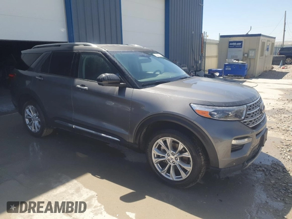 2023 Ford Explorer Limited with VIN 1FMSK8FH6PGA07885, listed as a Copart auction lot 62763265 with 36,315 mi miles and Clean title. Bid and sale history available at DreamBid. Image 4.