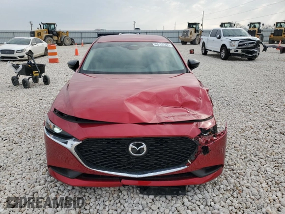 2024 Mazda Mazda3 Sedan 2.5 S Select Sport with VIN 3MZBPABM8RM406853, listed as a Copart auction lot 45155385 with 16,281 mi miles and Salvage Title. Bid and sale history available at carsss.com. Image 5.
