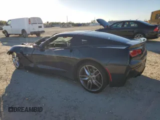 2015 Chevrolet Corvette Z51 2LT with VIN 1G1YK2D7XF5113507, listed as a Copart auction lot 84413284 with 0 mi miles and Non Repairable. Bid and sale history available at carsss.com. Image 2.