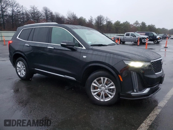 2023 Cadillac XT6 AWD Luxury z VIN 1GYKPBR41PZ110836, wystawiony jako Copart lot #84441314 z przebiegiem 77 023 mil mil oraz Szkoda całkowita • Salvage title. Historia ofert i sprzedaży dostępna na DreamBid. Obrazek 4.