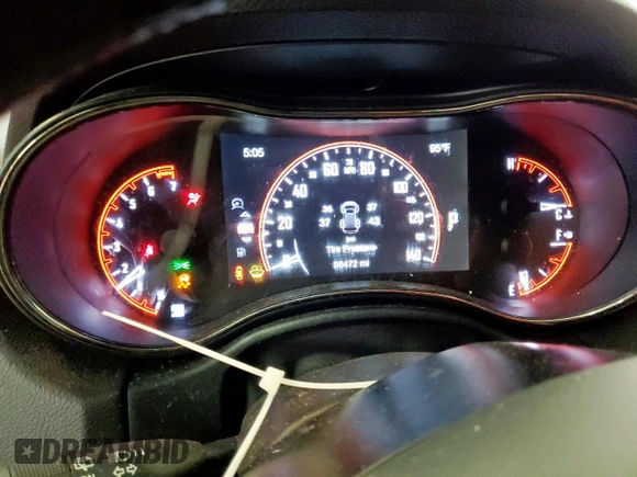 2020 Dodge Durango GT Plus with VIN 1C4RDHDG5LC306986, listed as a Copart auction lot 57038445 with 96,472 mi miles and Clean title. Bid and sale history available at DreamBid. Image 9.