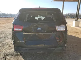 2016 Kia Sedona SX-L with VIN KNDME5C12G6186099, listed as a Copart auction lot 83895704 with 126,147 mi miles and Salvage Title. Bid and sale history available at carsss.com. Image 6.