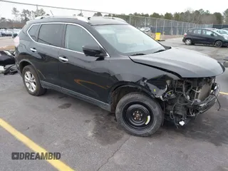 2016 Nissan Rogue SV with VIN KNMAT2MTXGP695908, listed as a IAAI auction lot 41363056 with 143,036 mi miles. Bid and sale history available at carsss.com. Image 1.