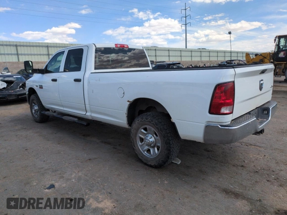 2012 Ram 2500 ST with VIN 3C6TD5HT1CG242154, listed as a Copart auction lot 56407785 with 108,506 mi miles and Salvage title. Bid and sale history available at DreamBid. Image 2.