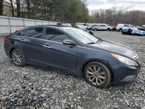 2012 Hyundai Sonata Limited with VIN 5NPEC4AB0CH348103, listed as a Copart auction lot 48302665 with 157,078 mi miles and Salvage Title. Bid and sale history available at DreamBid. Image 4.