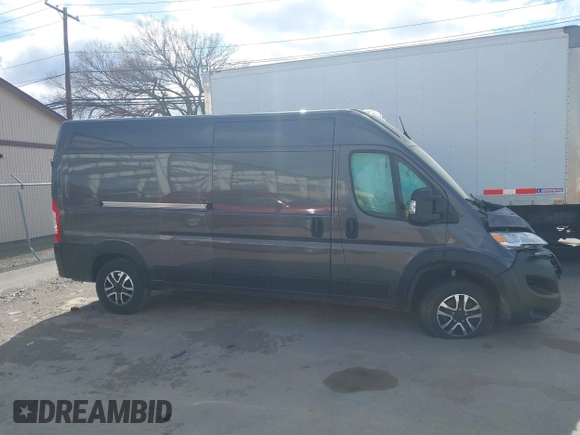 2023 Ram ProMaster Cargo with VIN 3C6LRVDG7PE547718, listed as a IAAI auction lot 41973977 with 34,178 mi miles. Bid and sale history available at carsss.com. Image 13.
