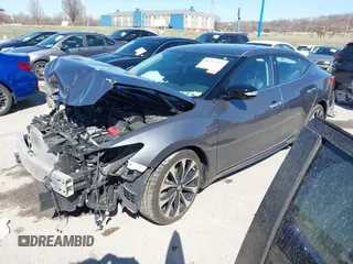2018 Nissan Maxima SV with VIN 1N4AA6AP6JC368169, listed as a IAAI auction lot 41797219 with 43,166 mi miles and . Bid and sale history available at DreamBid. Image 18.
