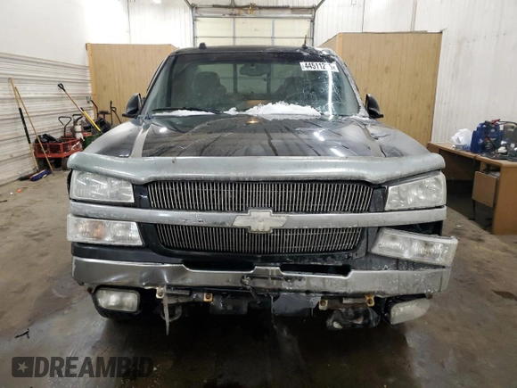 2005 Chevrolet Silverado 1500 Z71 with VIN 1GCEK19B95Z115287, listed as a Copart auction lot 44511215 with 224,632 mi miles and Salvage Title. Bid and sale history available at carsss.com. Image 5.