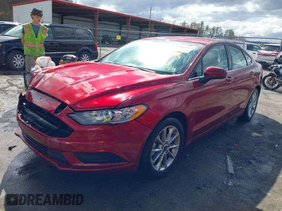 2017 Ford Fusion SE with VIN 3FA6P0HD3HR328186, listed as a IAAI auction lot 41692200 with 44,294 mi miles. Bid and sale history available at carsss.com. Image 17.