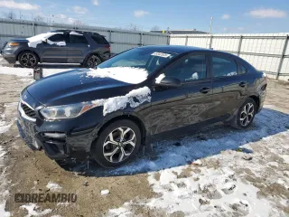 2019 Kia Forte LXS with VIN 3KPF24AD9KE008976, listed as a Copart auction lot 45342535 with 85,712 mi miles and Salvage Title. Bid and sale history available at carsss.com. Image 1.