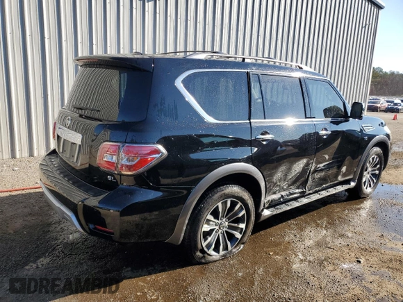 2017 Nissan Armada SV with VIN JN8AY2ND7H9008922, listed as a Copart auction lot 74460223 with 72,090 mi miles. Bid and sale history available at carsss.com. Image 3.