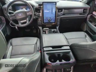 2023 Ford F-150 Lightning Pro с VIN 1FTVW1EV5PWG16444, выставлен на аукционе Copart как лот 48224415 с пробегом 25 782 миль миль и Списание • Salvage title. История ставок и продаж доступна на DreamBid. Изображение 8.