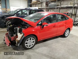 2013 Ford Fiesta SE with VIN 3FADP4BJXDM184348, listed as a Copart auction lot 50688105 with 127,549 mi miles and Salvage Title. Bid and sale history available at carsss.com. Image 1.