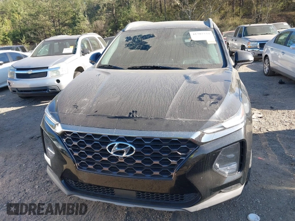 2019 Hyundai Santa Fe Ultimate with VIN 5NMS53AA8KH062025, listed as a IAAI auction lot 41707732 with 84,280 mi miles. Bid and sale history available at carsss.com. Image 12.