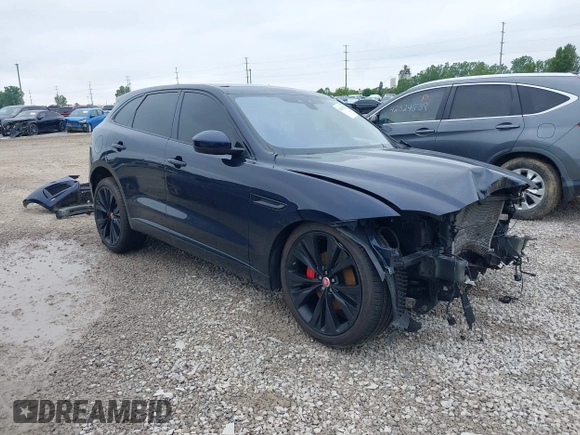 2020 Jaguar F-Pace S with VIN SADCM2FV1LA635148, listed as a IAAI auction lot 42367382 with 51,514 mi miles and . Bid and sale history available at DreamBid. Image 1.