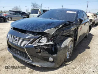 2013 Lexus ES 300h Hybrid with VIN JTHBW1GG3D2010577, listed as a Copart auction lot 52702225 with 179,337 mi miles and Salvage Title. Bid and sale history available at carsss.com. Image 1.