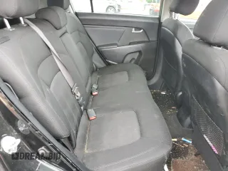 2011 Kia Sportage LX with VIN KNDPBCA24B7012852, listed as a Copart auction lot 63837085 with 186,805 mi miles and Salvage title. Bid and sale history available at DreamBid. Image 11.