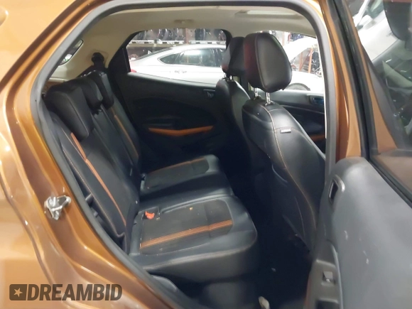 2018 Ford EcoSport SES with VIN MAJ6P1CL2JC170304, listed as a IAAI auction lot 40954855 with 112,012 mi miles and . Bid and sale history available at DreamBid. Image 8.