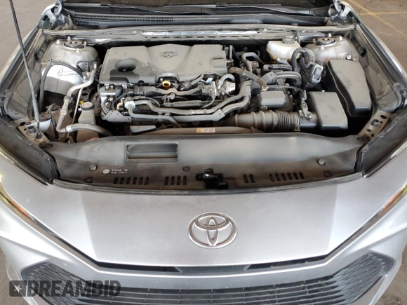 2025 Toyota Camry LE with VIN 4T1DAACKXSU503852, listed as a Copart auction lot 50098065 with 12,003 mi miles and Salvage Title. Bid and sale history available at DreamBid. Image 11.
