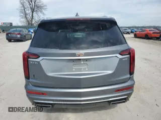 2022 Cadillac XT6 Premium Luxury with VIN 1GYKPCRS5NZ114583, listed as a Copart auction lot 46507155 with 70,506 mi miles and Salvage title. Bid and sale history available at DreamBid. Image 6.