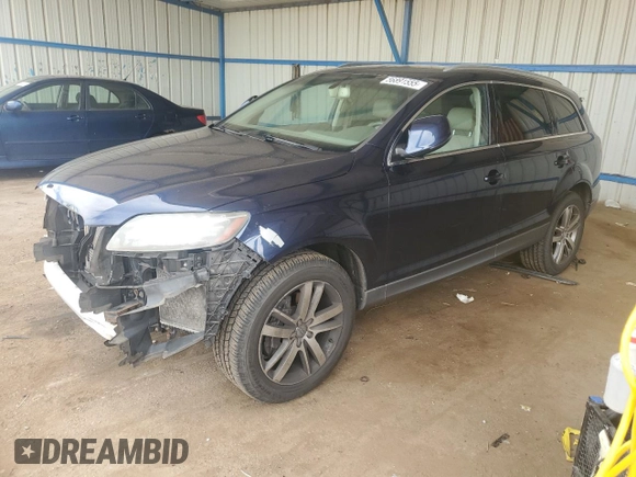 2013 Audi Q7 Premium Plus z VIN WA1LGBFE1DD001013, wystawiony jako Copart lot #56891555 z przebiegiem 126 943 mil mil oraz Szkoda całkowita • Salvage title. Historia ofert i sprzedaży dostępna na DreamBid. Obrazek 1.