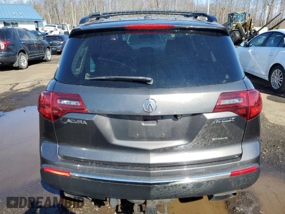 2012 Acura MDX Tech/Entertainment Pkg with VIN 2HNYD2H43CH512873, listed as a Copart auction lot 46310765 with 158,179 mi miles and Clean Title. Bid and sale history available at carsss.com. Image 6.