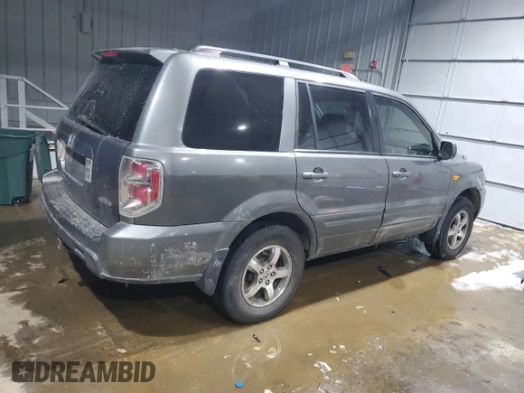 2007 Honda Pilot EX-L с VIN 2HKYF18577H534326, выставлен на аукционе Copart как лот 61525905 с пробегом 200 915 миль миль и На запчасти • Non repairable. История ставок и продаж доступна на DreamBid. Изображение 3.